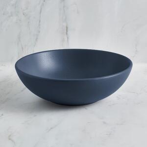 Stoneware Cereal Bowl, Blue Blue