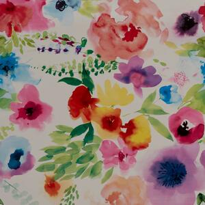 By the Metre Burst of Summer Multicoloured PVC Pink/Yellow/Green
