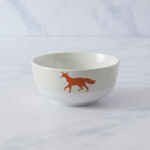 Fergus Fox Porcelain Cereal Bowl MultiColoured