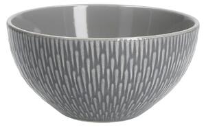 Zen Grey Stoneware Cereal Bowl Grey
