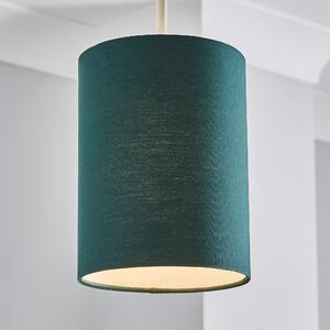 Ava 15cm Cylinder Lamp Shade Green