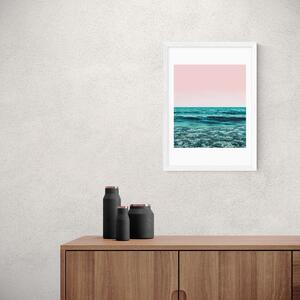 Ocean Main Print Blue/Pink