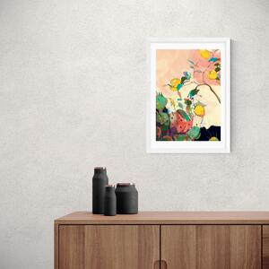 East End Prints Citrus and Cacti Print MultiColoured