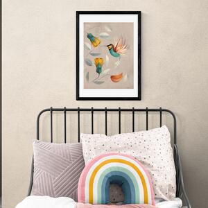 Hummingbird Print MultiColoured
