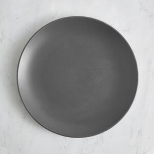 Charcoal Stoneware Dinner Plate Charcoal