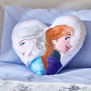 Frozen Heart Cushion Purple