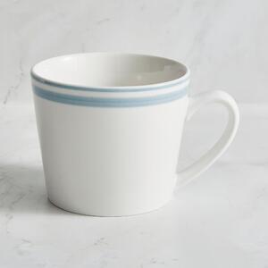 Camborne Mug, Blue Blue/White