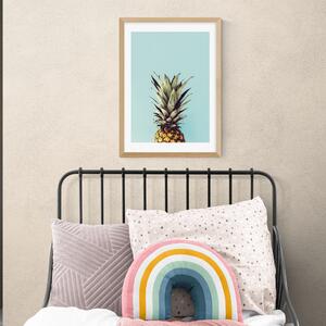 Pineapple Print Blue
