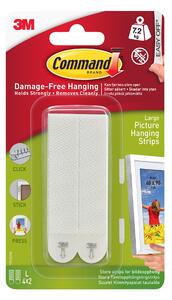 Command Picture Hanging Strips Large White