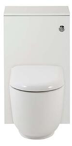 Bathstore Alpine Duo 500mm Toilet Unit (including Dual Cistern Fittings) - Gloss White