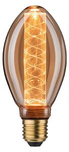 LED bulb E27 B75 4 W inner glow spiral pattern