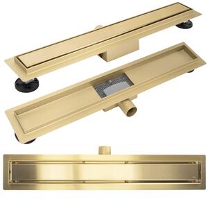 Linear drainage Rea Neox brush gold 50