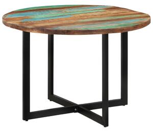 Dining Table 110x75 cm Solid Wood Reclaimed