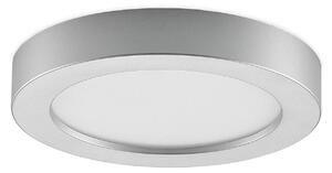 Prios Edwina LED ceiling light, silver, 22.6 cm