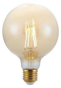 LED bulb E27 G125 6,5 W 2,500 K amber 3step dimmer