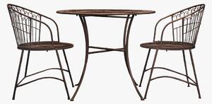 High Tea Outdoor Bistro Set in Noir