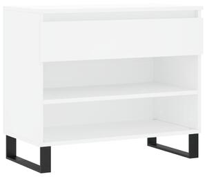 Shoe Cabinet White 70x36x60 cm Engineered Wood