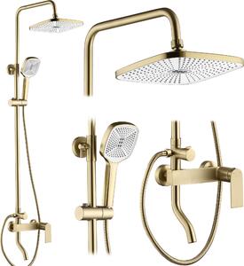 Shower set REA STORM GOLD BRUSH