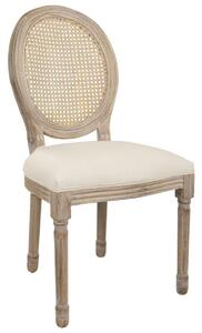 Dining Chair Alexandra House Living Beige 46 x 96 x 48 cm