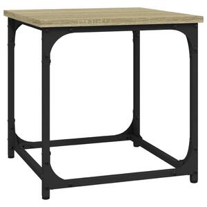 Side Table Sonoma Oak 40x40x40 cm Engineered Wood