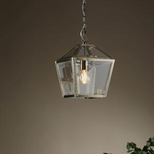 Dar CHU0175 Churchill Antique Brass Ceiling Pendant Light