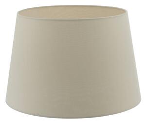 Dar CEZ1629 Cezanne Tapered 400MM Ecru Faux Silk Drum Shade
