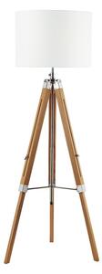 Dar EAS4943 + PYR182 Easel Wooden Tripod Floor Lamp with Shade