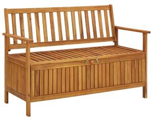 Garden Storage Bench 120 cm Solid Acacia Wood