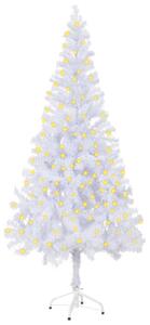 Artificial Pre-lit Christmas Tree with Stand 180 cm 620 Branches