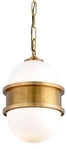 Broomley Small Pendant Light, Light, Small, Brass - Andrew Martin