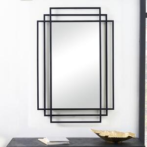 Geometric Rectangular Wall Mirror