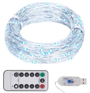 LED String with 300 LEDs Cold White 30 m