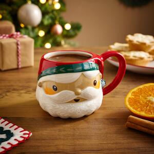 Santa Ceramic Mug Multicoloured