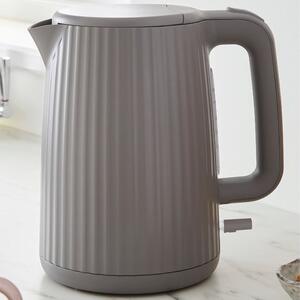 Textured Ribbed Plastic Kettle 1.7L