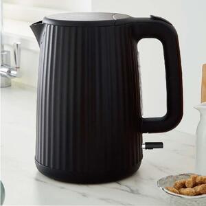 Textured Ribbed Plastic Kettle 1.7L