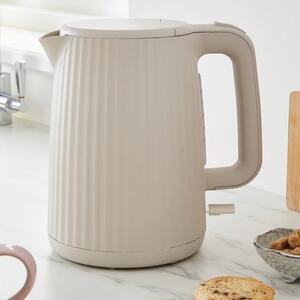 Textured Ribbed Plastic Kettle 1.7L