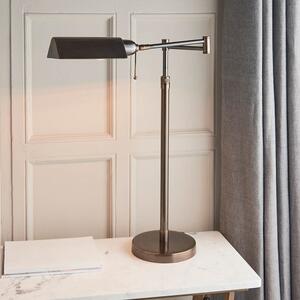 Cullman Metal Task Table Lamp In Antique Brass