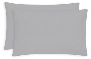 Super Soft Microfibre Plain Standard Pillowcase Pair