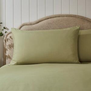 Super Soft Microfibre Plain Standard Pillowcase Pair