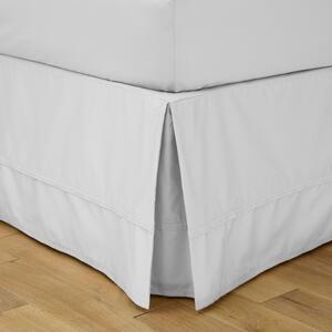 Dorma 500 Thread Count 100% Cotton Sateen Silver Valance Silver