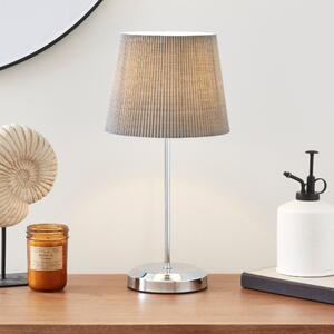 Jali Touch Dimmable Table Lamp Charcoal (Grey)