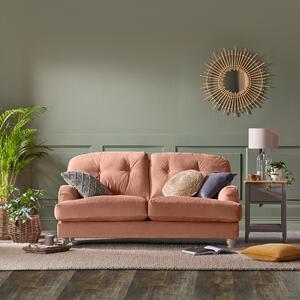 Martha Vintage Velvet 2 Seater Sofa Pink