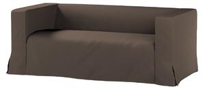 Klippan 2-seater floor length sofa cover with box pleats