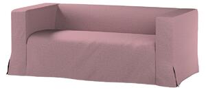 Klippan 2-seater floor length sofa cover with box pleats