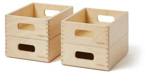 FLEXA Play Storage Box 2-Pack Fir