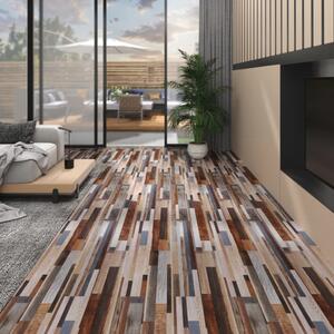PVC Flooring Planks 5.02 m² 2 mm Self-adhesive Multicolour