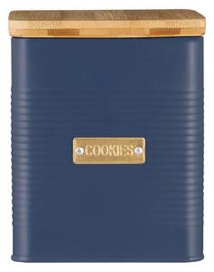 Otto Square Navy Cookie Canister Navy (Blue)