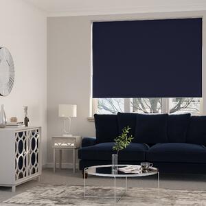 Navy Blackout Roller Blind Navy