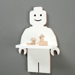 Smiling Lego shelf 33x14x50cm