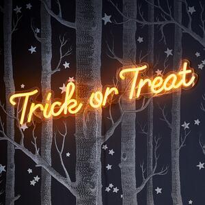 Trick Or Treat Halloween Neon Wall Light